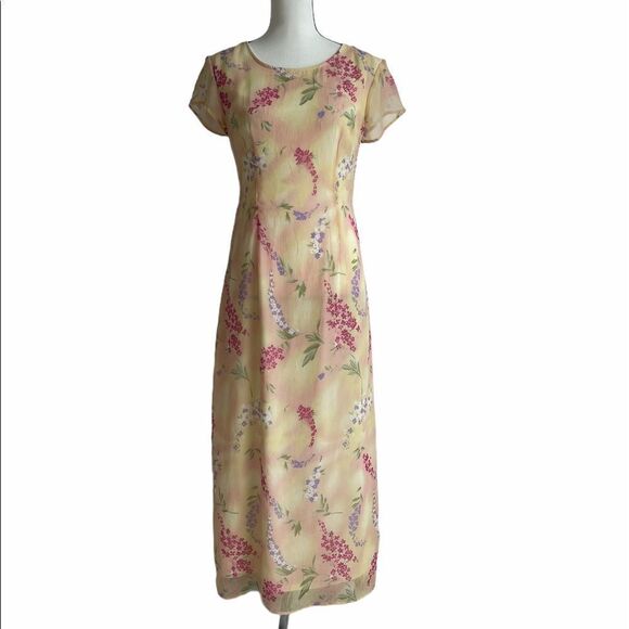 My Michelle Nice Flower Print Midi Dress - Picture 1 of 10